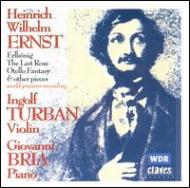 【送料無料】 エルンスト、ハインリヒ・ヴィルヘルム（1814-1865） / Violin Works: Turban(Vn) Bria(P) 輸入盤 【CD】