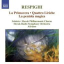 Respighi レスピーギ / カンタータ『春』、『魔法の鍋』、4つの歌 アドリアーノ&スロヴァキア放送響、他 輸入盤 【CD】