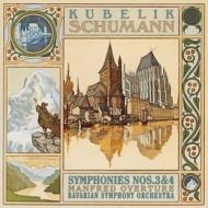 Schumann シューマン / 交響曲第3番、第4番、『マンフレッド』序曲　クーベリック＆バイエルン放送響 【Blu-spec CD】