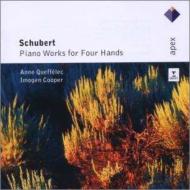 Schubert シューベルト / 4手ピアノ作品集　ケフェレック、I．クーパー（2CD） 輸入盤 【CD】