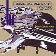 【送料無料】 Rachmaninov ラフマニノフ / ピアノ協奏曲第2番、第3番（2台ピアノ用編曲）　ナナサコフ 【CD】