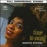 【送料無料】 Dakota Staton / Time To Swing 輸入盤 【CD】