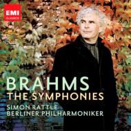 【送料無料】 Brahms ブラームス / 交響曲全集　ラトル＆ベルリン・フィル（3CD＋2DVD）HQCD仕様 【Hi Quality CD】