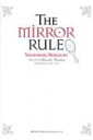 The Mirror Rule 『鏡の法則』を英語