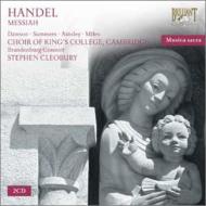 Handel ヘンデル / 『メサイア』全曲　クレオバリー＆キングス・カレッジ合唱団、ブランデンブルク・コンソート（1994ライヴ）（2CD） 輸入盤 【CD】