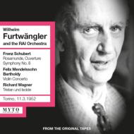 Schubert シューベルト / シューベルト：『未完成』、メンデルスゾーン：ヴァイオリン協奏曲、他　フルトヴェングラー＆RAIトリノ響、デ・ヴィート（1952）（2CD） 輸入盤 【CD】