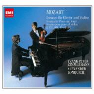 Mozart モーツァルト / ヴァイオリン・ソナタ第25、27、28、41番　ツィンマーマン、ロンクィッヒ 【CD】