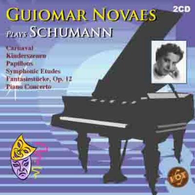 Schumann シューマン / ピアノ協奏曲、子供の情景、謝肉祭、交響的練習曲、幻想小曲集　ノヴァエス、クレンペラー＆ウィーン響（2CD） 輸入盤 【CD】