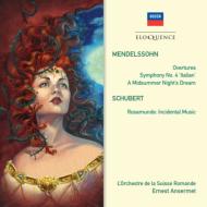 Mendelssohn メンデルスゾーン / 交響曲第4番『イタリア』、序曲集、『真夏の夜の夢』より、他　アンセルメ＆スイス・ロマンド管（2CD） 輸入盤 【CD】