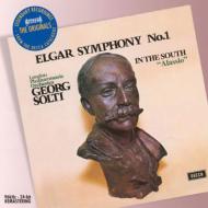 Elgar エルガー / 交響曲第1番、南国にて　ショルティ＆ロンドン・フィル 【CD】