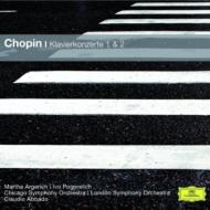 Chopin ショパン / ピアノ協奏曲第1番、第2番　アルゲリッチ、ポゴレリチ、アバド＆ロンドン響、シカゴ響 輸入盤 【CD】