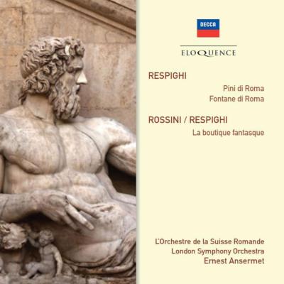 Respighi レスピーギ / 『ローマの松』、『ローマの噴水』、『風変わりな店』　アンセルメ＆スイス・ロマンド管、ロンドン響 輸入盤 【CD】