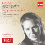 Elgar エルガー / チェロ協奏曲、海の絵、序曲『コケイン』　デュ・プレ、ベイカー、バルビローリ＆ロンドン響、フィルハーモニア管 輸入盤 【CD】
