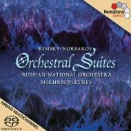 【送料無料】 Rimsky-korsakov リムスキー＝コルサコフ / 『雪娘』組曲、『見えざる町キーテジと聖女フェヴローニャの物語』組曲　プレトニョフ＆ロシア・ナショナル管 輸入盤 【SACD】