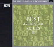 【送料無料】 Best Audiophile Voices III 輸入盤 【CD】