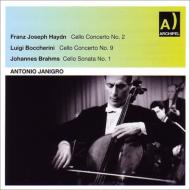 Haydn ハイドン / ハイドン：チェロ協奏曲第2番、ブラームス：チェロ・ソナタ第1番、他　ヤニグロ、ケンペ＆RAIローマ響、デムス、他（1957−59） 輸入盤 【CD】