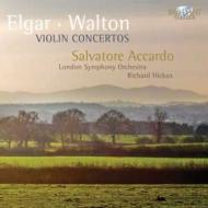 Elgar エルガー / エルガー：ヴァイオリン協奏曲、ウォルトン：ヴァイオリン協奏曲　アッカルド、ヒコックス＆ロンドン交響楽団 輸入盤 【CD】