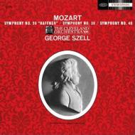 Mozart モーツァルト / 交響曲第40番、第35番、第39番　セル＆クリーヴランド管弦楽団 輸入盤 【CD】