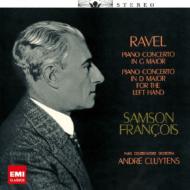 Ravel ラベル / ピアノ協奏曲、左手のためのピアノ協奏曲　フランソワ、クリュイタンス＆パリ音楽院管 【Hi Quality CD】