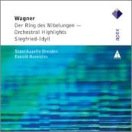 Wagner ワーグナー / 『指環』管弦楽曲集、ジークフリート牧歌　ラニクルズ＆シュターツカペレ・ドレスデン 輸入盤 【CD】