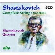 【送料無料】 Shostakovich ショスタコービチ / 弦楽四重奏曲全集　ショスタコーヴィチ四重奏団（5CD） 輸入盤 【CD】