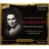 【送料無料】 Strauss, R. シュトラウス / 『インテルメッツォ』全曲（英語）　プリッチャード＆ロンドン・フィル、ゼーダーシュトレーム、ゲイル、他（1974　ステレオ）（2CD） 輸入盤 【CD】