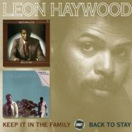 【送料無料】 Leon Haywood / Back To Stay / Keep It In The Family 輸入盤 【CD】