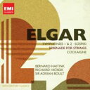 Elgar エルガー / 交響曲第1番、第2番（ハイティンク＆フィルハーモニア管）、序曲『コケイン』（ボールト＆ロンドン・フィル）、セレナード（ヒコックス）、他（2CD） 輸入盤 【CD】