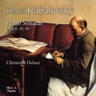 【送料無料】 Kabalevsky カバレフスキー / ピアノ・ソナタ第1番、第2番、第3番　ドルゼ 輸入盤 【SACD】