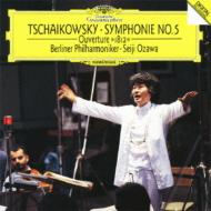 Tchaikovsky チャイコフスキー / 交響曲第5番、序曲『1812年』　小澤征爾＆ベルリン・フィル 【SHM-CD】