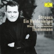 Strauss, R. シュトラウス / 交響詩『英雄の生涯』、交響的幻想曲『影のない女』　ティーレマン＆ウィーン・フィル 【SHM-CD】
