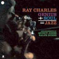 Ray Charles レイチャールズ / Genius + Soul ＝ Jazz 【LP】