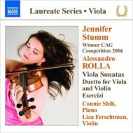 ロッラ、アレッサンドロ（1757-1841） / Viola Sonata, 1, 3, Duos: Stumm(Va) Shih(P) Ferschtman(Vn) 輸入盤 【CD】