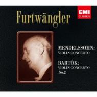 【送料無料】 Mendelssohn メンデルスゾーン / メンデルスゾーン：ヴァイオリン協奏曲、バルトーク：ヴァイオリン協奏曲第2番　メニューイン、フルトヴェングラー指揮（24ビット・リマスター限定盤） 【SACD】