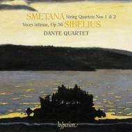 Smetana スメタナ / スメタナ：弦楽四重奏曲第1番『わが生涯より』、第2番、シベリウス：『親愛なる声』　ダンテ四重奏団 輸入盤 【CD】