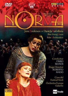 【送料無料】 Bellini ベッリーニ / Norma: Ando Biondi / Europa Galante Anderson Barcellona Hoon 【DVD】