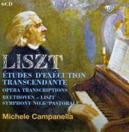 【送料無料】 Liszt リスト / Etudes D'execution Transcendante, Transcriptions: M.campanella +beethoven: Sym, 6, 輸入盤 【CD】