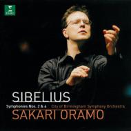 Sibelius シベリウス / 交響曲第2番＆第4番　オラモ＆バーミンガム市交響楽団 【CD】