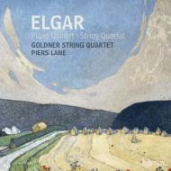 【送料無料】 Elgar エルガー / ピアノ五重奏曲、弦楽四重奏曲、ピアノ小品集　レーン、ゴールドナー弦楽四重奏団 輸入盤 【CD】