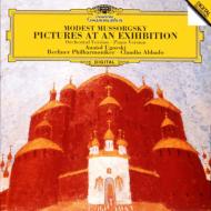 Mussorgsky ムソルグスキー / 『展覧会の絵』　アバド＆ベルリン・フィル（管弦楽版）、ウゴルスキ（ピアノ版） 【SHM-CD】