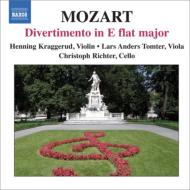 Mozart モーツァルト / ディヴェルティメント変ホ長調、弦楽三重奏曲『アレグロ断章』　クラッゲルード、トムテル、C．リヒター 輸入盤 【CD】