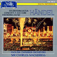 【送料無料】 Handel ヘンデル / Royal Fireworks, Double Concerto: Mackerras / Eco 【CD】