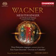 【送料無料】 Wagner ワーグナー / 『ニュルンベルクのマイスタージンガー』〜オーケストラル・トリビュート　ヤルヴィ＆スコティッシュ・ナショナル管弦楽団 輸入盤 【SACD】