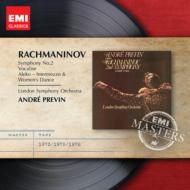 Rachmaninov ラフマニノフ / 交響曲第2番、ヴォカリーズ、他　プレヴィン＆ロンドン交響楽団（1973） 輸入盤 【CD】