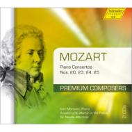 【送料無料】 Mozart モーツァルト / ピアノ協奏曲第20、23、24、25番　モラヴェッツ、マリナー＆アカデミー室内管弦楽団（2CD） 輸入盤 【CD】