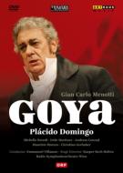 Menotti メノッティ / 歌劇『ゴヤ』全曲　ホルテン演出、ヴィヨーム＆ウィーン放送響、ドミンゴ、ゲルハーヘル、他（2004　ステレオ）（日本語字幕付） 【DVD】