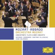 【送料無料】 Mozart モーツァルト / Sinfonia Concertante K.297b, Concerto For Flute & Harp: Abbado / Orchestra Mozart Zoon(Fl) Etc 【SHM-CD】