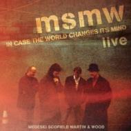 【送料無料】 Medeski Martin And Wood/John Scofield / Msmw Live: In Case The World Changes Its Mind 輸入盤 【CD】