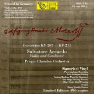 【送料無料】 Mozart モーツァルト / ヴァイオリン協奏曲第1番、第2番　アッカルド、プラハ室内管弦楽団（180グラム重量盤LP限定盤） 【LP】