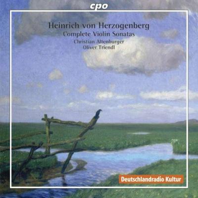 【送料無料】 ヘルツォーゲンベルク（1843-1900） / ヴァイオリン・ソナタ全集、幻想曲、ヴィオラのための伝説　アルテンブルガー、トリエンドル（2CD） 輸入盤 【CD】